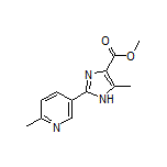 Methyl 5-Methyl-2-(6-methyl-3-pyridyl)-1H-imidazole-4-carboxylate