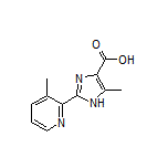 5-Methyl-2-(3-methyl-2-pyridyl)-1H-imidazole-4-carboxylic Acid