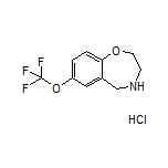 7-(Trifluoromethoxy)-2,3,4,5-tetrahydrobenzo[f][1,4]oxazepine Hydrochloride