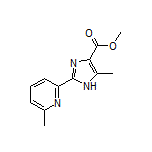 Methyl 5-Methyl-2-(6-methyl-2-pyridyl)-1H-imidazole-4-carboxylate