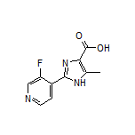 2-(3-Fluoro-4-pyridyl)-5-methyl-1H-imidazole-4-carboxylic Acid