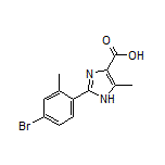 2-(4-Bromo-2-methylphenyl)-5-methyl-1H-imidazole-4-carboxylic Acid