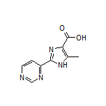 5-Methyl-2-(4-pyrimidinyl)-1H-imidazole-4-carboxylic Acid