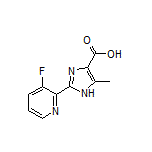 2-(3-Fluoro-2-pyridyl)-5-methyl-1H-imidazole-4-carboxylic Acid