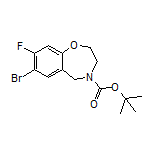 4-Boc-7-bromo-8-fluoro-2,3,4,5-tetrahydrobenzo[f][1,4]oxazepine