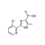 2-(3-Chloro-2-pyridyl)-5-methyl-1H-imidazole-4-carboxylic Acid