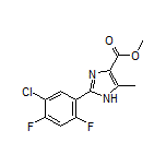 Methyl 2-(5-Chloro-2,4-difluorophenyl)-5-methyl-1H-imidazole-4-carboxylate