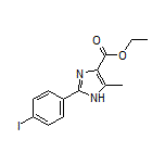 Ethyl 2-(4-Iodophenyl)-5-methyl-1H-imidazole-4-carboxylate