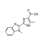 5-Methyl-2-(1-methyl-2-benzimidazolyl)-1H-imidazole-4-carboxylic Acid