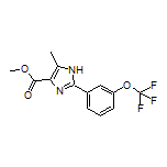 Methyl 5-Methyl-2-[3-(trifluoromethoxy)phenyl]-1H-imidazole-4-carboxylate