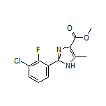 Methyl 2-(3-Chloro-2-fluorophenyl)-5-methyl-1H-imidazole-4-carboxylate