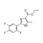 Ethyl 5-Methyl-2-(2,4,5-trifluorophenyl)-1H-imidazole-4-carboxylate