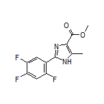 Methyl 5-Methyl-2-(2,4,5-trifluorophenyl)-1H-imidazole-4-carboxylate