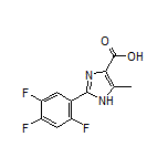 5-Methyl-2-(2,4,5-trifluorophenyl)-1H-imidazole-4-carboxylic Acid