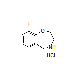 9-Iodo-2,3,4,5-tetrahydrobenzo[f][1,4]oxazepine Hydrochloride