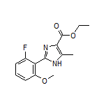 Ethyl 2-(2-Fluoro-6-methoxyphenyl)-5-methyl-1H-imidazole-4-carboxylate