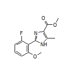 Methyl 2-(2-Fluoro-6-methoxyphenyl)-5-methyl-1H-imidazole-4-carboxylate