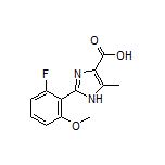 2-(2-Fluoro-6-methoxyphenyl)-5-methyl-1H-imidazole-4-carboxylic Acid