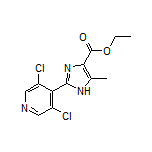 Ethyl 2-(3,5-Dichloro-4-pyridyl)-5-methyl-1H-imidazole-4-carboxylate