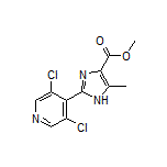 Methyl 2-(3,5-Dichloro-4-pyridyl)-5-methyl-1H-imidazole-4-carboxylate