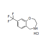 8-(Trifluoromethyl)-2,3,4,5-tetrahydrobenzo[f][1,4]oxazepine Hydrochloride