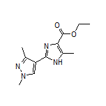 Ethyl 2-(1,3-Dimethyl-4-pyrazolyl)-5-methyl-1H-imidazole-4-carboxylate