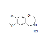 8-Bromo-7-methoxy-2,3,4,5-tetrahydrobenzo[f][1,4]oxazepine Hydrochloride