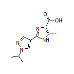 2-(1-Isopropyl-4-pyrazolyl)-5-methyl-1H-imidazole-4-carboxylic Acid