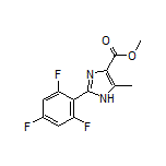 Methyl 5-Methyl-2-(2,4,6-trifluorophenyl)-1H-imidazole-4-carboxylate