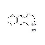 7,8-Dimethoxy-2,3,4,5-tetrahydrobenzo[f][1,4]oxazepine Hydrochloride