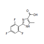 5-Methyl-2-(2,4,6-trifluorophenyl)-1H-imidazole-4-carboxylic Acid