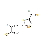 2-(4-Chloro-3-fluorophenyl)-5-methyl-1H-imidazole-4-carboxylic Acid