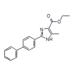 Ethyl 2-(4-Biphenylyl)-5-methyl-1H-imidazole-4-carboxylate