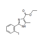 Ethyl 2-(2-Iodophenyl)-5-methyl-1H-imidazole-4-carboxylate