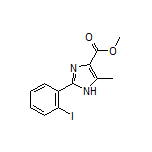 Methyl 2-(2-Iodophenyl)-5-methyl-1H-imidazole-4-carboxylate