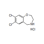 7,8-Dichloro-2,3,4,5-tetrahydrobenzo[f][1,4]oxazepine Hydrochloride