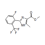 Methyl 2-[2-Fluoro-6-(trifluoromethyl)phenyl]-5-methyl-1H-imidazole-4-carboxylate