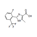 2-[2-Fluoro-6-(trifluoromethyl)phenyl]-5-methyl-1H-imidazole-4-carboxylic Acid