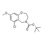 4-Boc-6-chloro-8-methoxy-2,3,4,5-tetrahydrobenzo[f][1,4]oxazepine