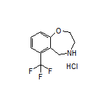 6-(Trifluoromethyl)-2,3,4,5-tetrahydrobenzo[f][1,4]oxazepine Hydrochloride