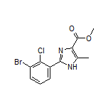 Methyl 2-(3-Bromo-2-chlorophenyl)-5-methyl-1H-imidazole-4-carboxylate