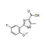 2-(5-Fluoro-2-methoxyphenyl)-5-methyl-1H-imidazole-4-carboxylic Acid