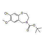 4-Boc-8-chloro-7-methoxy-2,3,4,5-tetrahydrobenzo[f][1,4]oxazepine