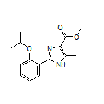 Ethyl 2-(2-Isopropoxyphenyl)-5-methyl-1H-imidazole-4-carboxylate