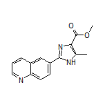 Methyl 5-Methyl-2-(6-quinolyl)-1H-imidazole-4-carboxylate