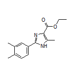 Ethyl 2-(3,4-Dimethylphenyl)-5-methyl-1H-imidazole-4-carboxylate