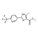 Methyl 5-Methyl-2-[6-(trifluoromethyl)-3-pyridyl]-1H-imidazole-4-carboxylate