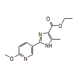 Ethyl 2-(6-Methoxy-3-pyridyl)-5-methyl-1H-imidazole-4-carboxylate