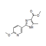 Methyl 2-(6-Methoxy-3-pyridyl)-5-methyl-1H-imidazole-4-carboxylate