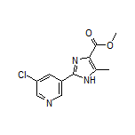 Methyl 2-(5-Chloro-3-pyridyl)-5-methyl-1H-imidazole-4-carboxylate